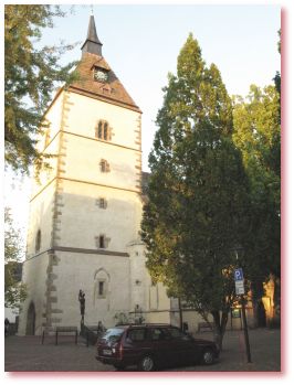 Turm der Stadtkirche Hess. Oldendorf