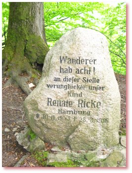 Renate-Ricke-Gedenkstein